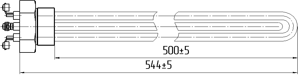 Блок ТЭН-4,0 кВт 500.точ