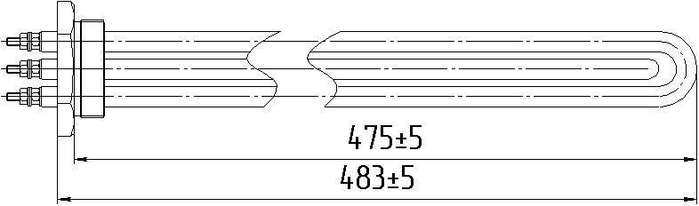 Блок ТЭН-7,5 кВт