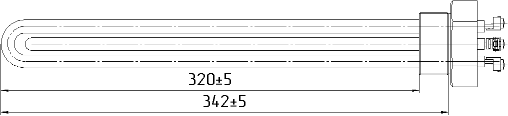 Блок ТЭН-6,0кВт G1 1/2.точ.Z3