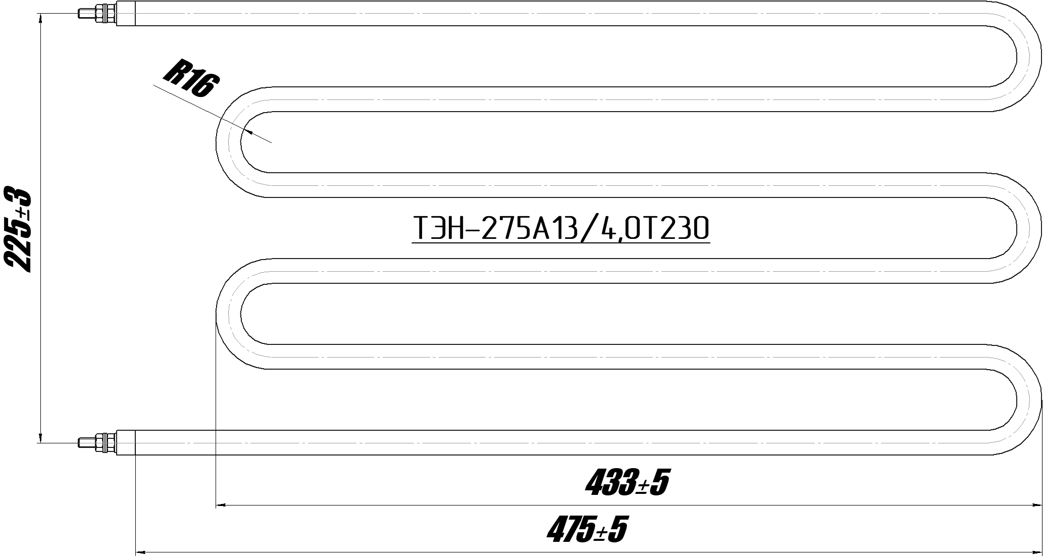 275A13/4,0T230 0506.225